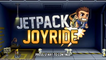 Jetpack Joyride (US) screen shot title